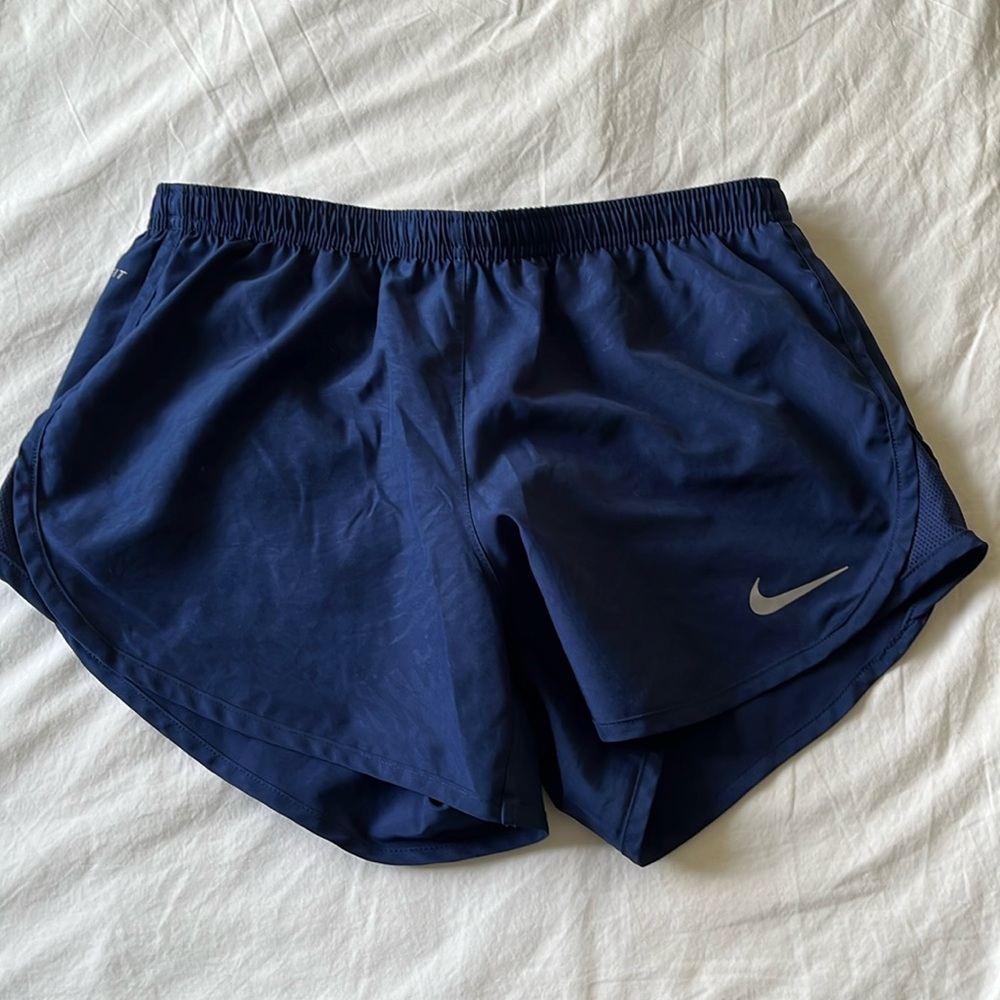 Blue Nike DriFit Running Shorts